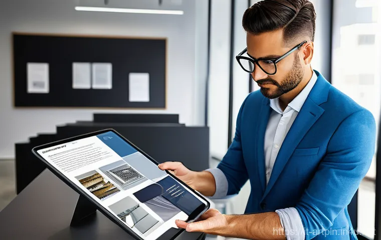 미술문화기획사 연봉 협상 전략 - **Prompt:** "A determined young professional, wearing stylish business casual attire, sits at a cont...