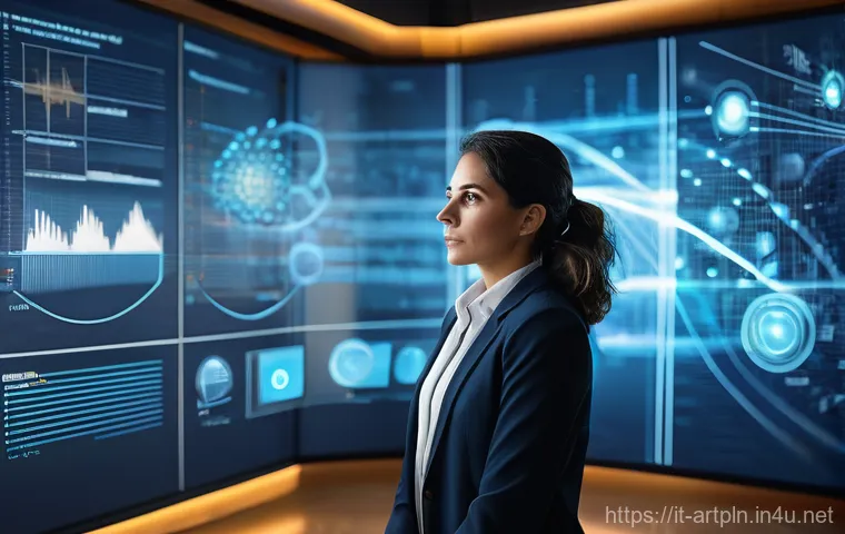 미술문화기획사의 직무 전환 성공 경험담 - **Prompt:** A cheerful and approachable Italian woman, in her early 40s, wearing stylish, fully-cove...