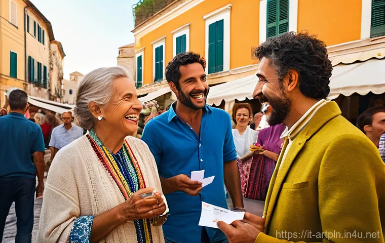 미술문화기획사의 협상 및 설득 전략 - **Prompt:** A dynamic, wide-angle shot of a culturally impactful presentation in a beautifully desig...