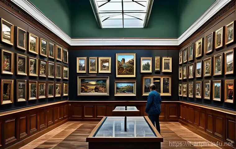 미술문화기획사의 전시 기획 사례 연구 - Here are three detailed image prompts in English, adhering to all specified guidelines: