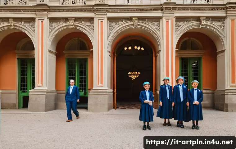 미술문화기획사의 고객 만족도 향상 방안 - **Prompt:** "A vibrant and inviting entrance to a grand cultural event, possibly an art exhibition o...