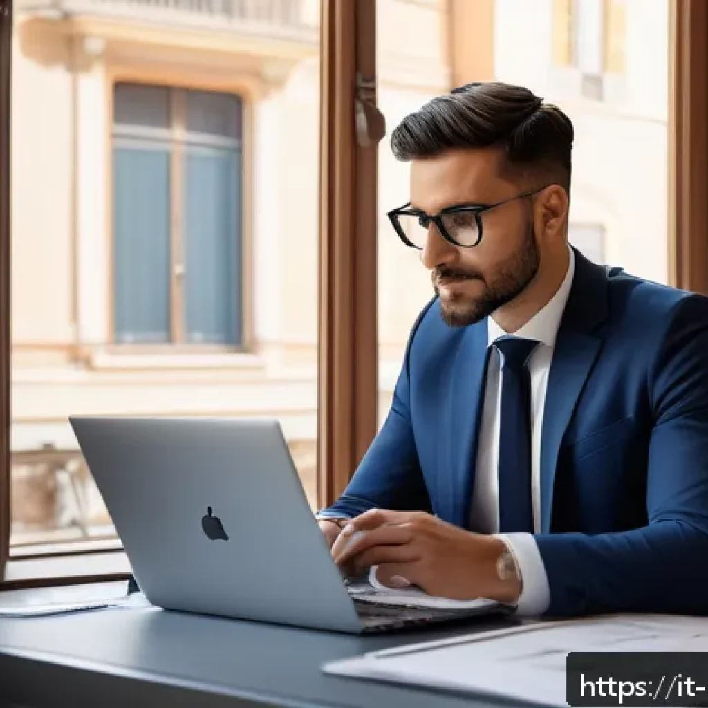 미술문화기획사의 주요 자격증 합격 비결 - A professional cultural event organizer in a modern Italian city setting, seated at a desk with deta...