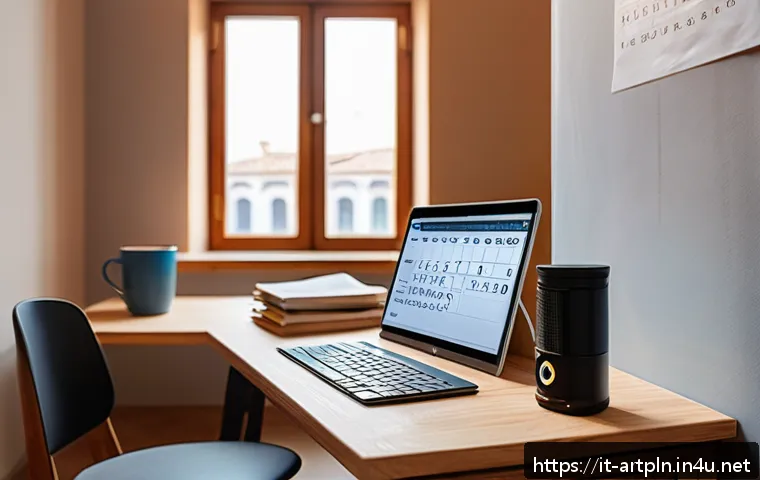 미술문화기획사의 자격증 시험 일정 관리 - A cozy and well-organized study room designed for an Italian cultural arts certification candidate: ...